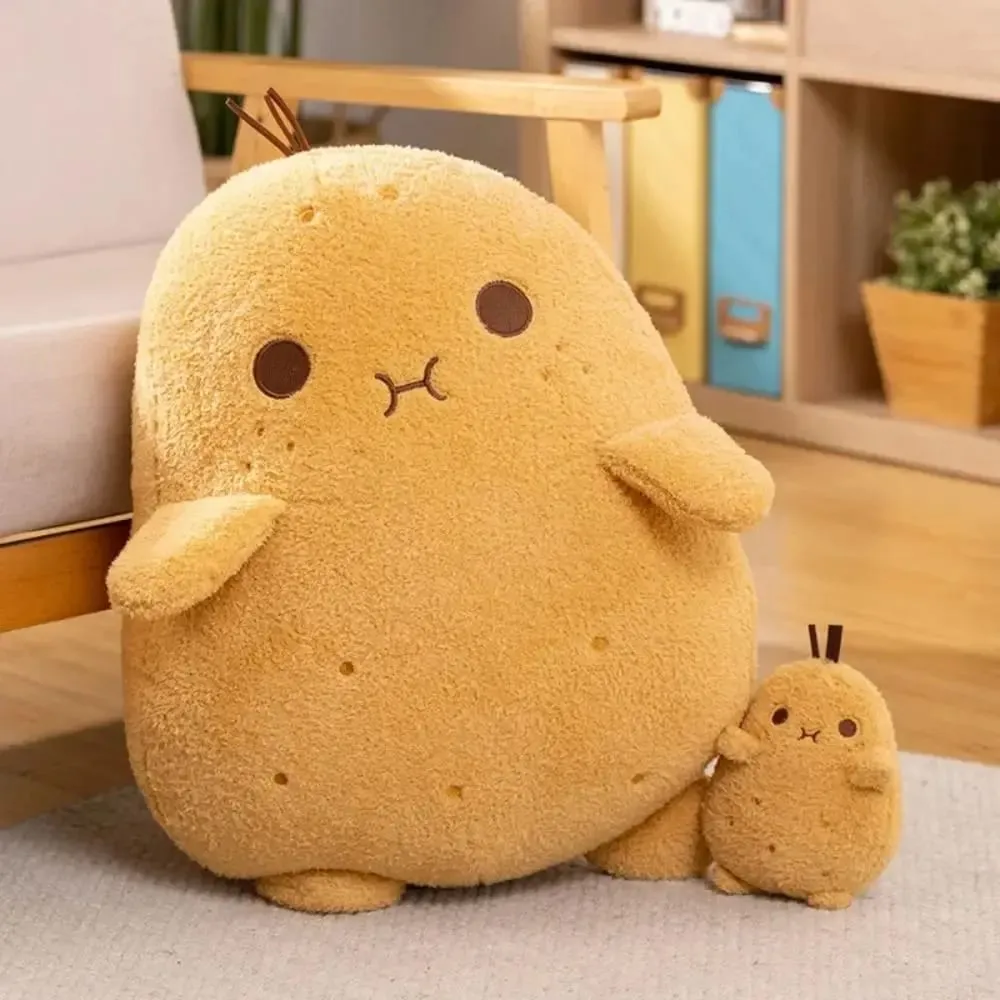 PP Cotton Small Potato Plush Doll Fluffy Plush Stuffed Funny Food Plush Doll Soft Ins Plant Spud Throw Pillow Kid Girl Boy