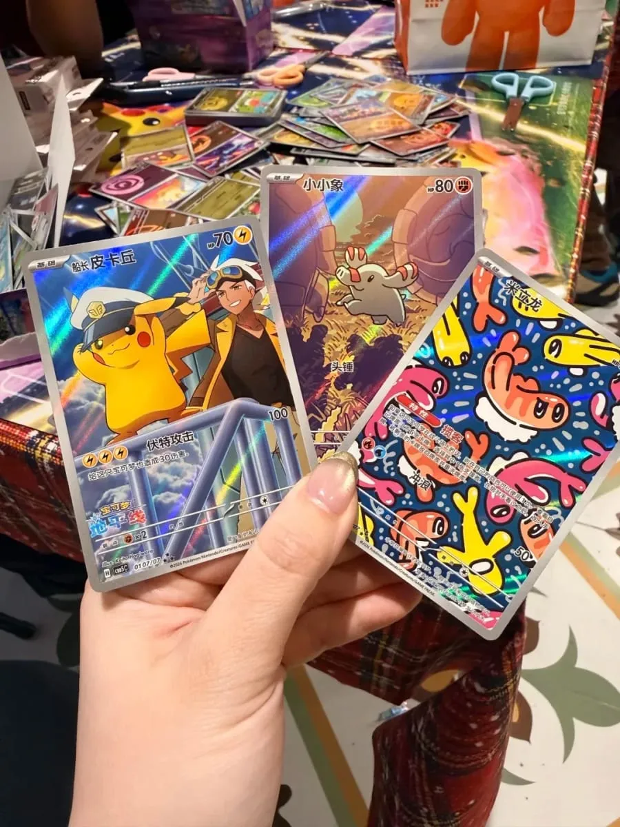 In Stock 100%Original Pokemon PTCG Cards Gem Pack Vol 5 Simplified Chinese Tcg Vol. 5 Card Game Gem Pack 4 Collection Gifts Box