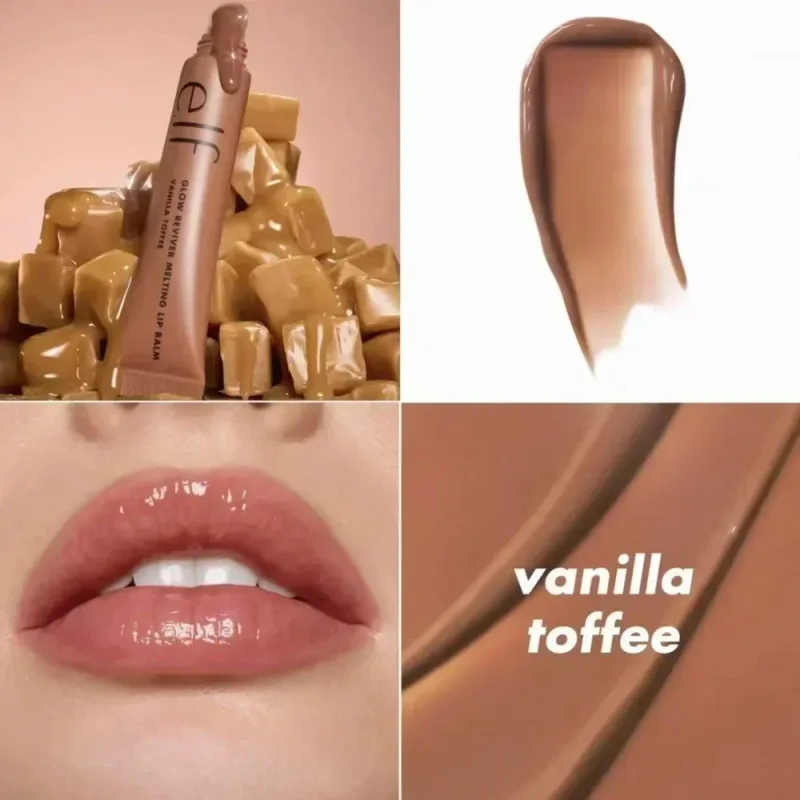 Hot Sale New Elf Bubblegum-Cherry Mango-Watermelon Lasting Moisturizer Lip Gloss Lip Balm & 8 Colors Cream Blush Brand Cosmetics