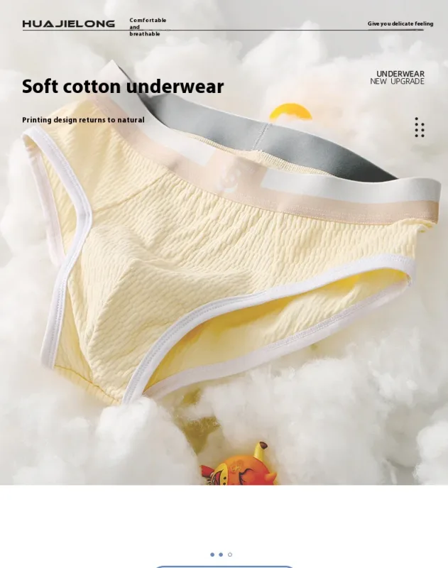 Nuevas bragas para hombres, ropa interior Sexy para niños, bragas de algodón para adolescentes, pantalones triangulares de talla grande, pantalones cortos finos transpirables simples