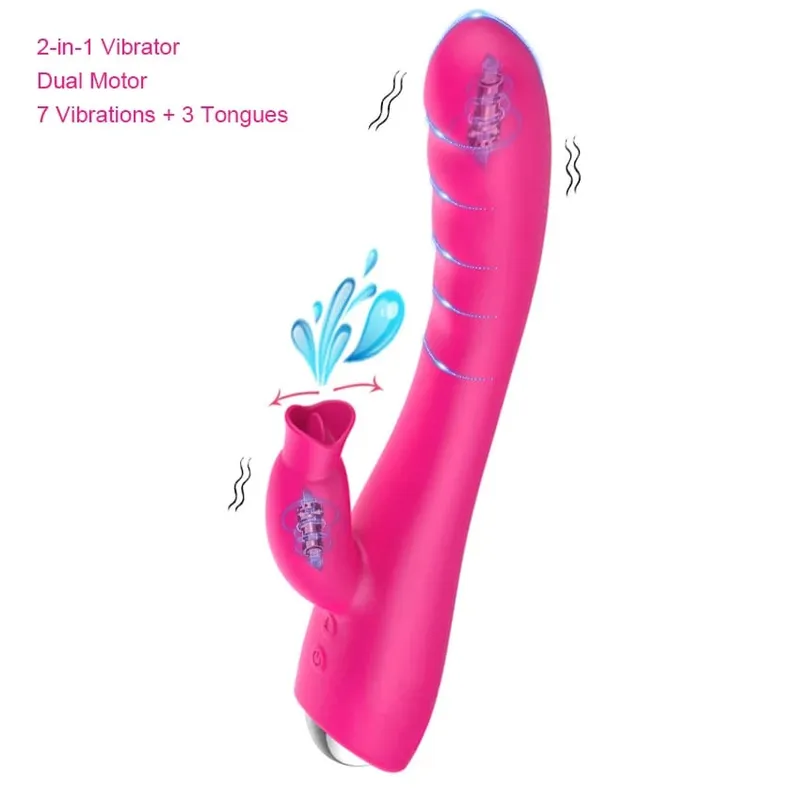 12 Speed G Spot Vibrator USB Rechargeable Powerful Dildo Rabbit Vibrator for Women Clitoris stimulation Massage Adult sex toys