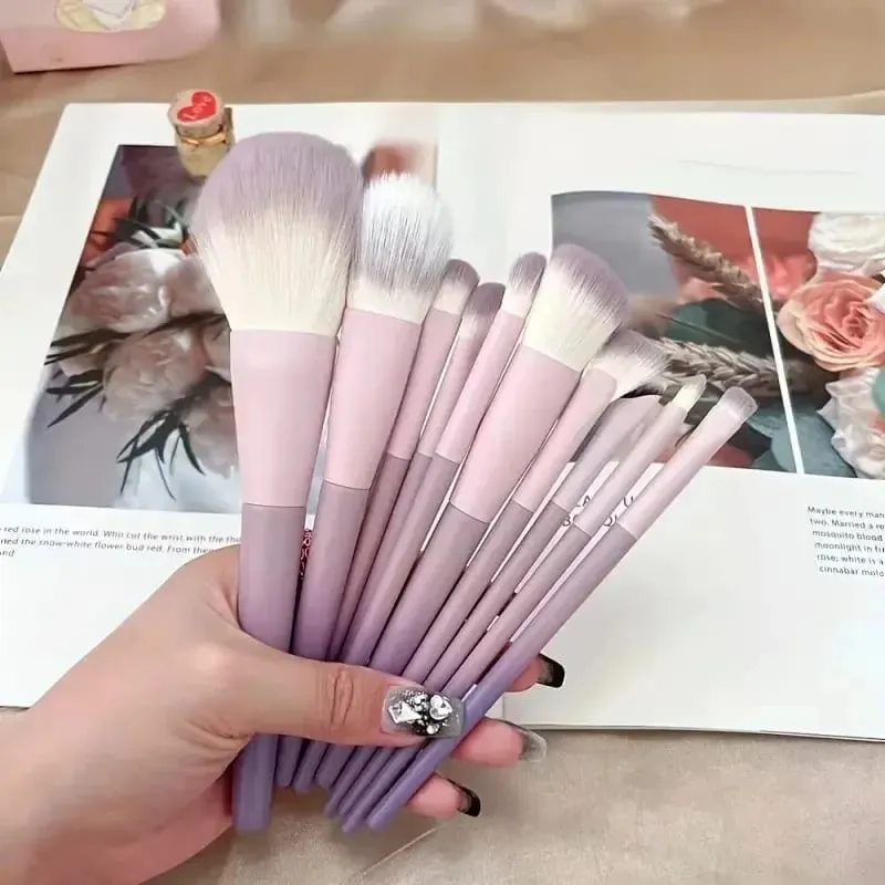 13Pcs Makeup Brush Set Make Up Concealer Blush Powder Brushes Eye Shadow Highlighter Foundation Brush Cosmetic Beauty Tool