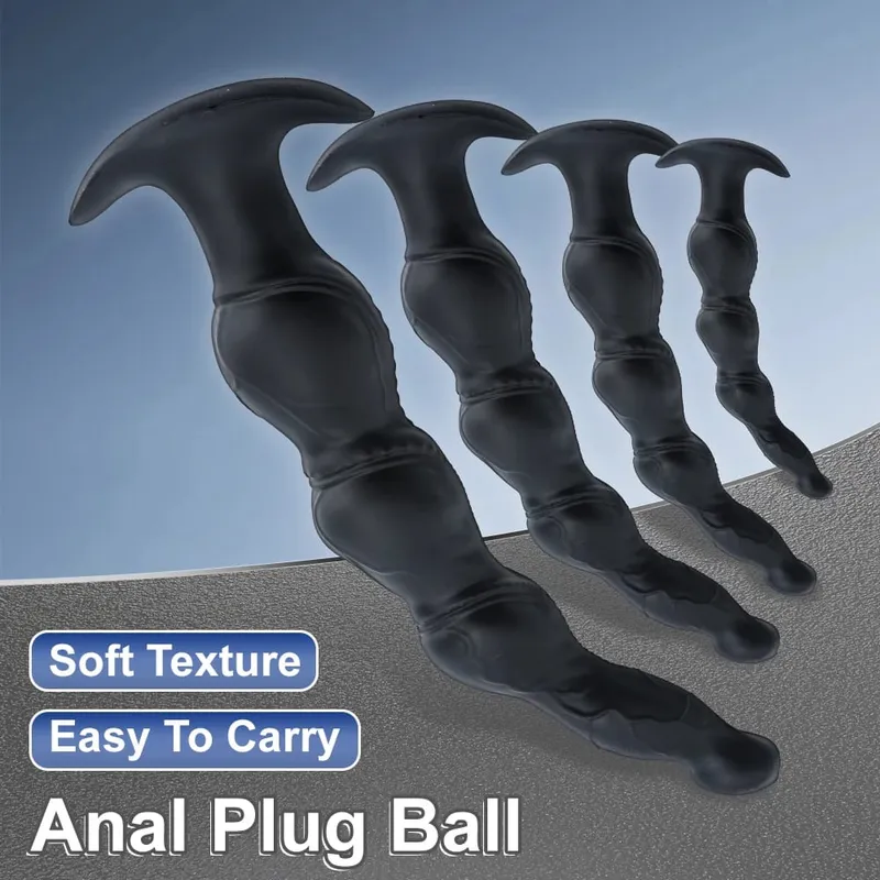תקע אנאלי רך סיליקון Anal Butt Plug Stimulator צעצועי מין למבוגרים לגברים נשים לעיסוי ערמונית G-Spot מאמן הרחבה אנאלית — image 2