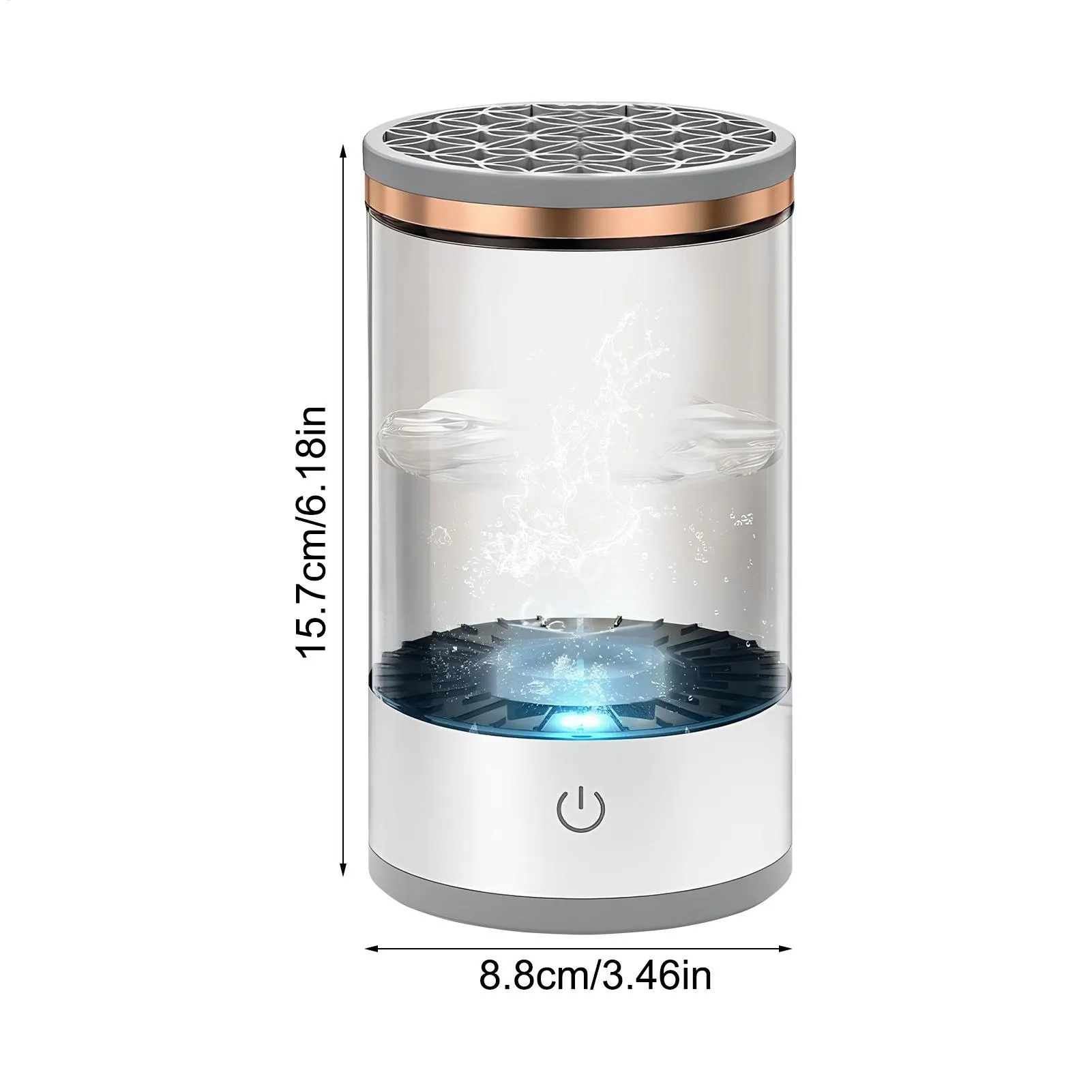Makeup Brush Cleaner USB Deep Cleaning Beauty Tools Quiet Make Up Brushes Cleaning Tools for Contour Eyeshadow Salon Home Daily