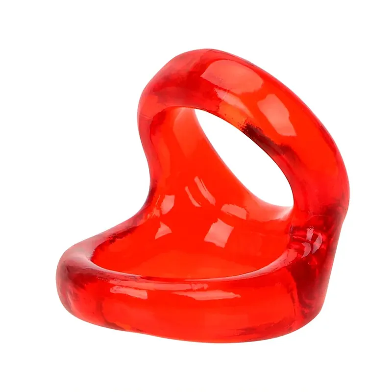 Mannelijke Penis Sleeve Dual Cock Ringen Vertraging Ejaculatie Nozzle Penis Ringen Uitbreiding Herbruikbare Cockring Speeltjes voor Mannen Volwassenen
