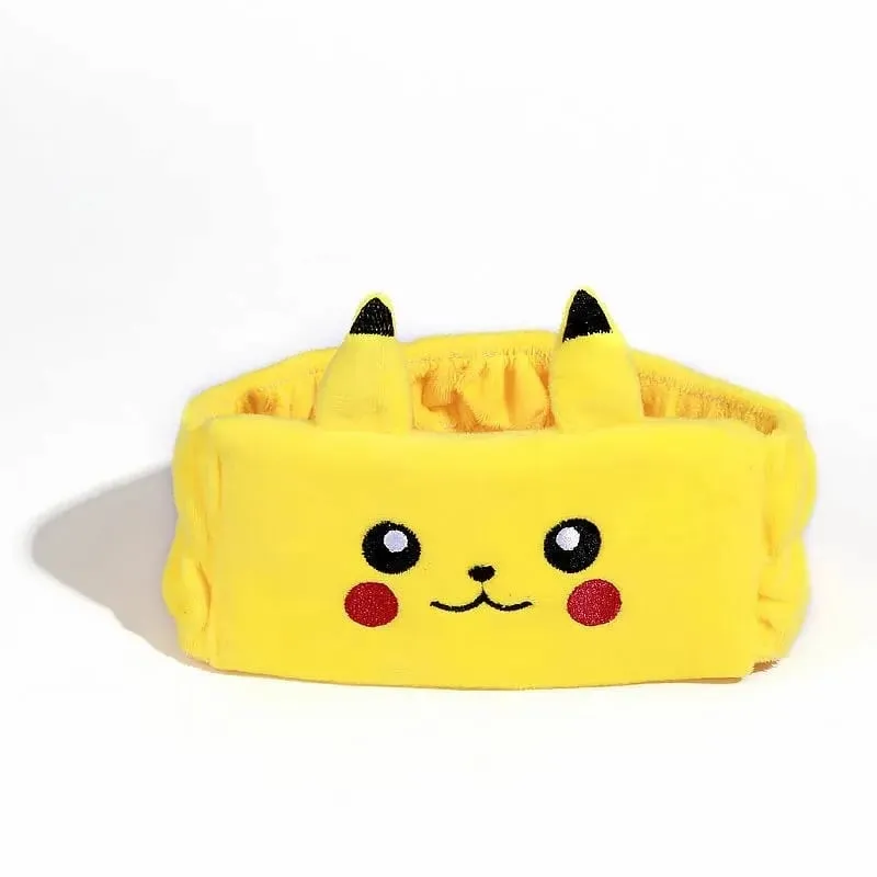 7styles Pikachu Cute Hair Accessories Pokemon Headband Plus Doll Headband Hair Rope Wristband Kawaii Children Toys Cosplay Gifts