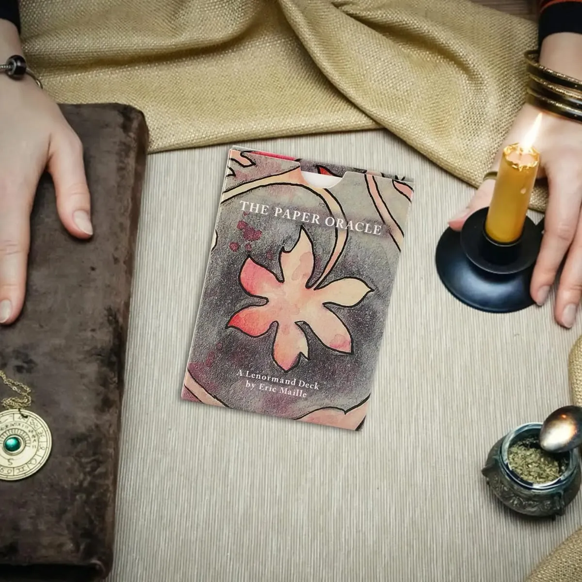 9*6cm The Paper Oracle Lenormand Deck 36 Pcs Cards