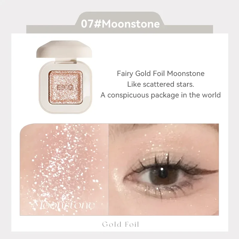 Clear Focus Monochrome Eye Shadow with Mirror Monochrome Eye Shadow Is Suitable for Local Brightening of Eye Makeup — image 13