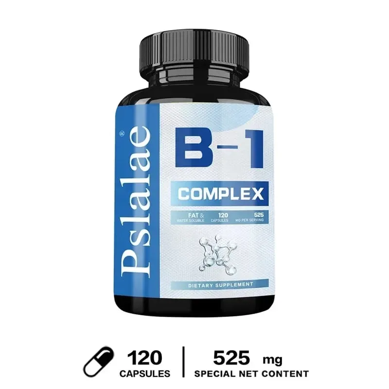Vitamin B1 Complex - Fatigue Digestion Stress Mood Formula Boosts Energy and Metabolism