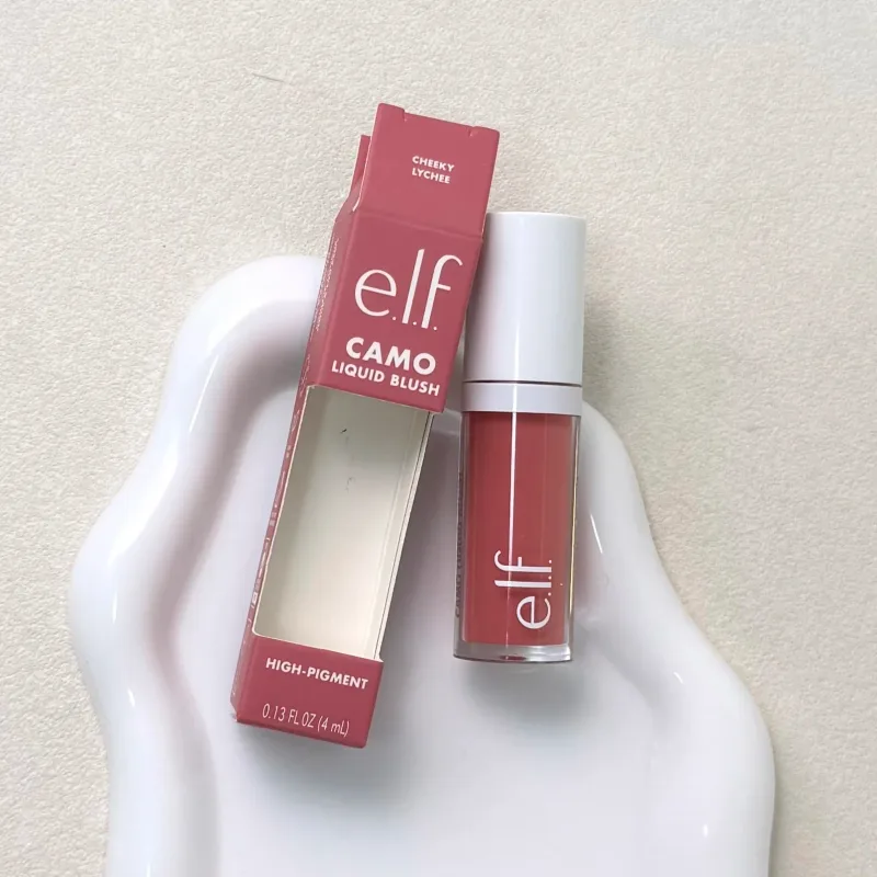 Hot Sale New Elf Bubblegum-Cherry Mango-Watermelon Lasting Moisturizer Lip Gloss Lip Balm & 8 Colors Cream Blush Brand Cosmetics