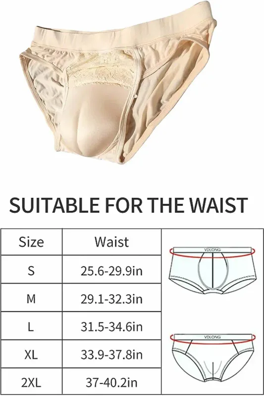 Hidden Gaff Underpants Shaping Pants Triangles, Camel — image 9