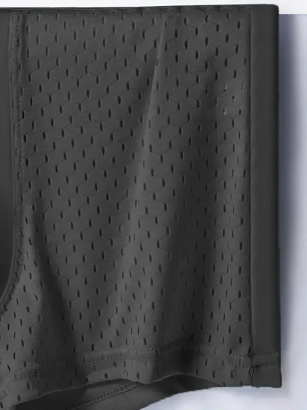 8 Pack Mesh Men's Underwear with Ice Silk Breathable and Comfortable, Fashionable and Sexy Men's Flat Corner Shorts Men Boxer — image 12