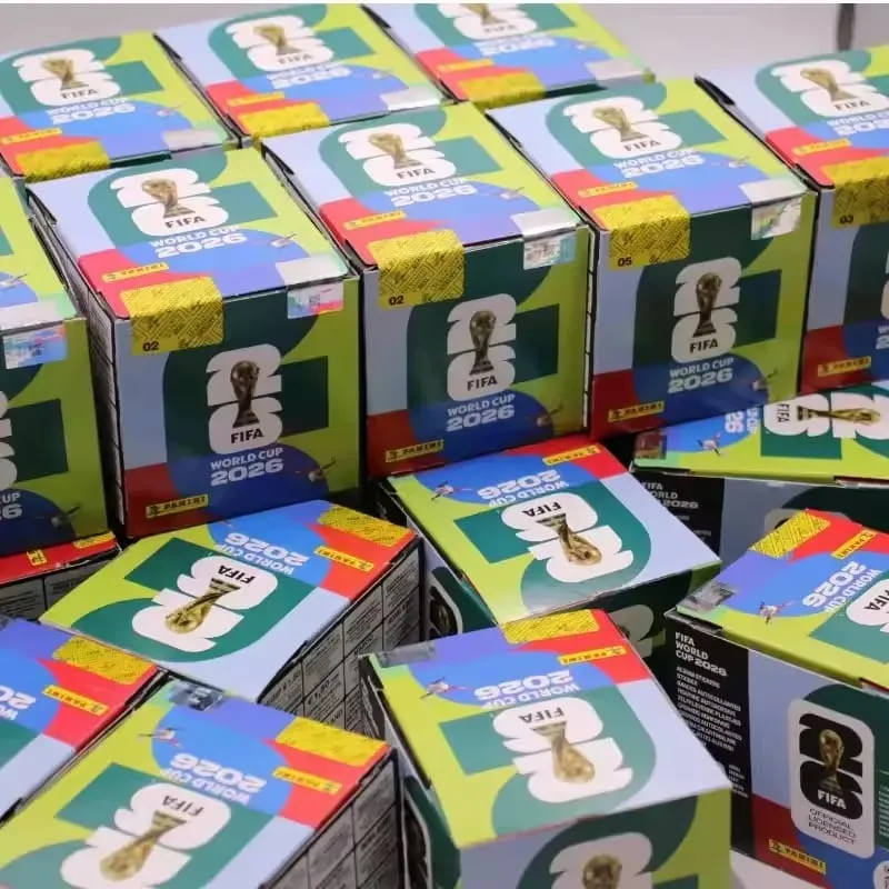 Panini FIFA World Cup 2026 Official Sticker Box Sealed Hobby Box Collectible Soccer Stickers for Album Collection Football Fan
