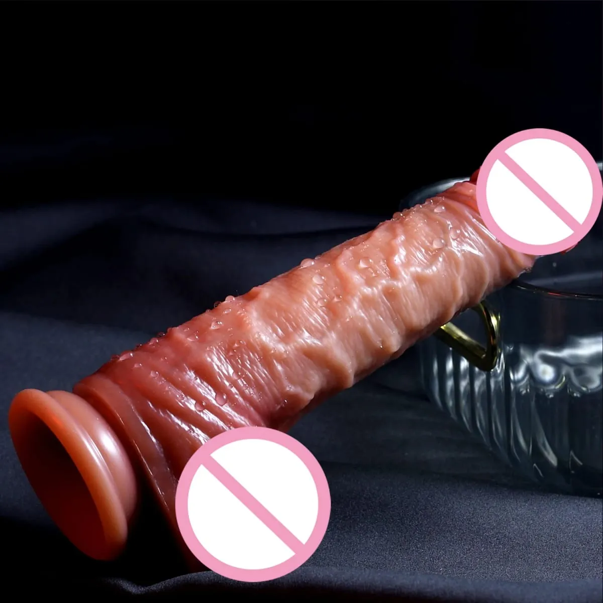 Strapon Big Penis Realistic Dildos Skin Sliding Foreskin Testicles Dildo Anal Vaginal Dick Plug Adult Sex Toys for Women