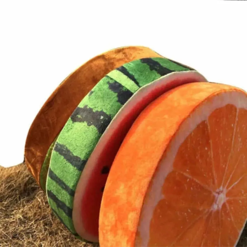 Kindergarten Office Sofa Pillow Funny Round Pillow Seat Pads Fruit Seat Pads Chair Cushions