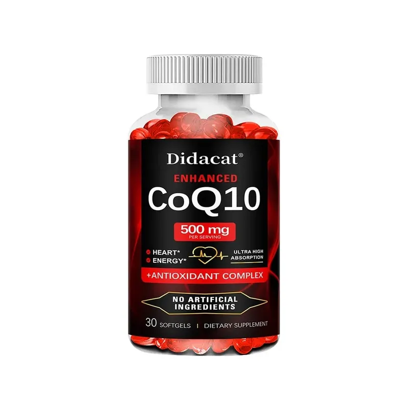 High Absorption Ubiquinol CoQ10 500MG-Heart Health&Energy Production - Nutritional Supplements with Coenzyme Q10