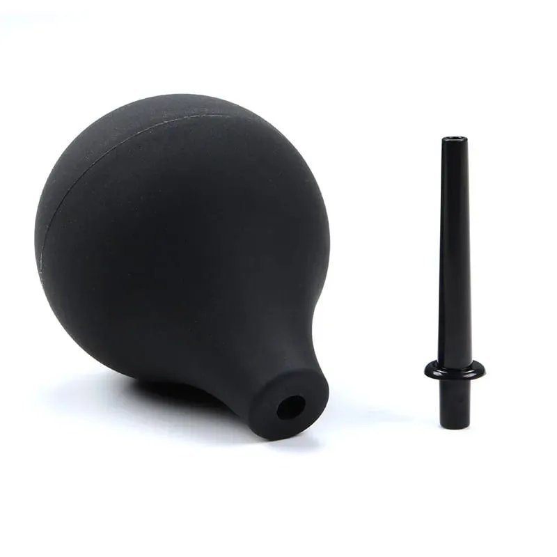 Enema Cleaning Container Vagina Anal Cleaner Douche Bulb Design Medical Rubber Health Hygiene Tool Sex Toys For Woman/Man