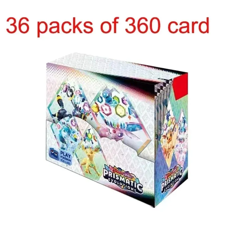 2026 360Pcs/Set Pokémon Card MEGA EVOLUTION Pre-group SCARLET&VIOLE 151 PHANTASMA FLAMES Prismatic English Booster Battle Card — image 9