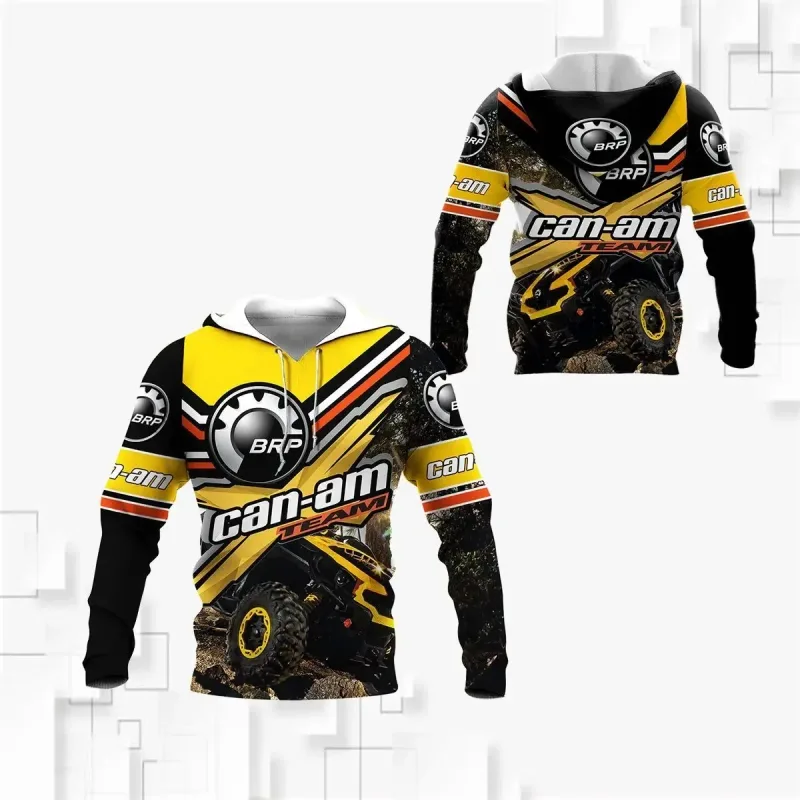 Brp Can-am 3D Print Pullover Newest Off-road Racing Car Unique Men/Women Cozy Harajuku Casual Streetwear Hoodies Sweatshirt Tops — image 7