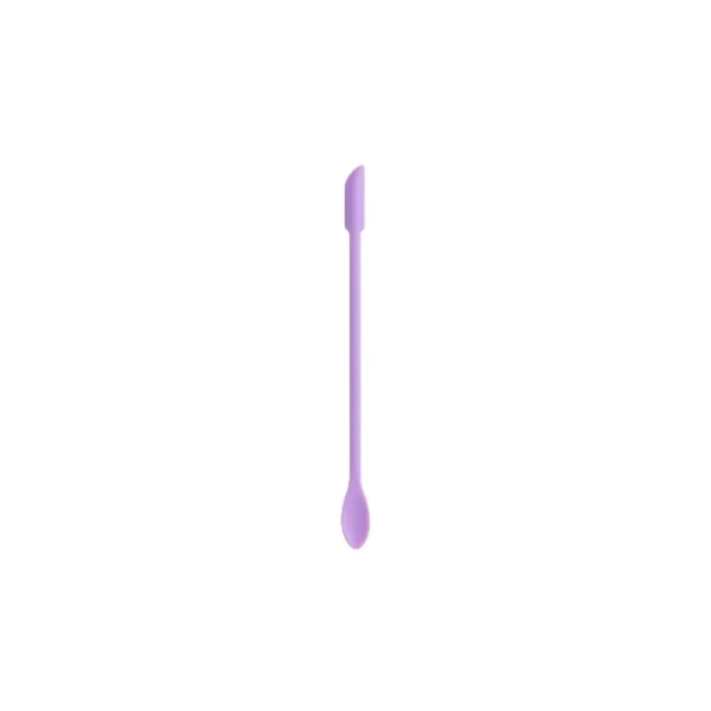 3Pcs Double-Head Silicone Spatula Soft Brush Cosmetic Digging Spoon Lengthened Jam Scraping Spoons Portable Makeup Brushes Set — image 10