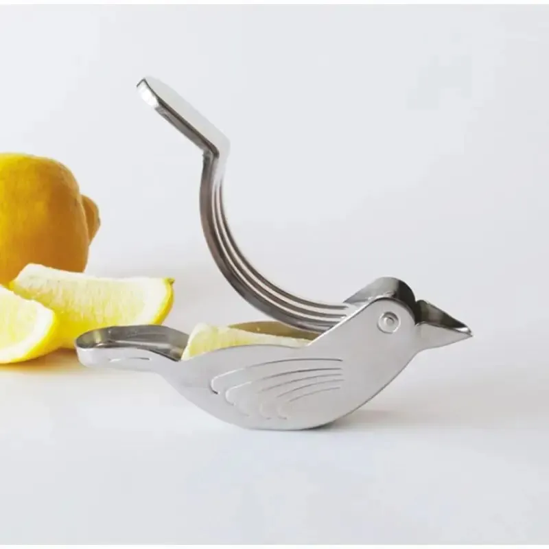 304 aço inoxidável criativo pássaro limão espremedor espremedor casa limão chá infusor cozinha gadget frutas vegetais ferramentas — image 1