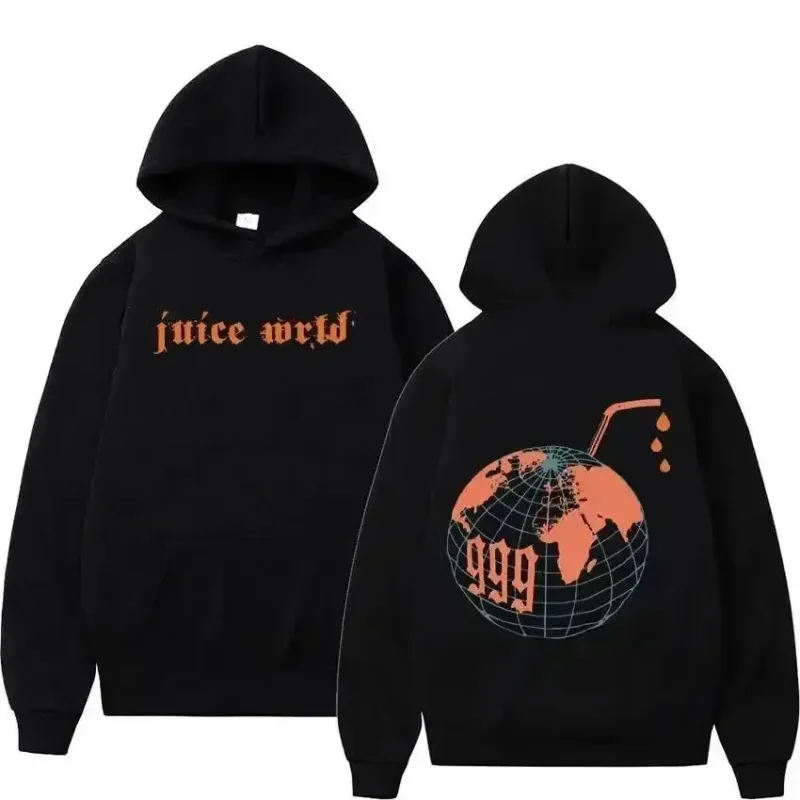 2026 suco wrld moletom com capuz masculino outono moda hip hoo casual pulôver unisex estilo de rua solto ajuste quente tendência y2k