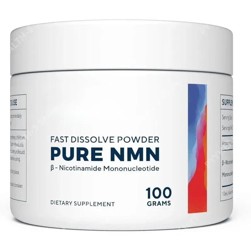NMN Powder 100g 99 Purity Fast Dissolve β-Nicotinamide Mononucleotide NAD+ Cellular Energy Support 200 Servings Supplement