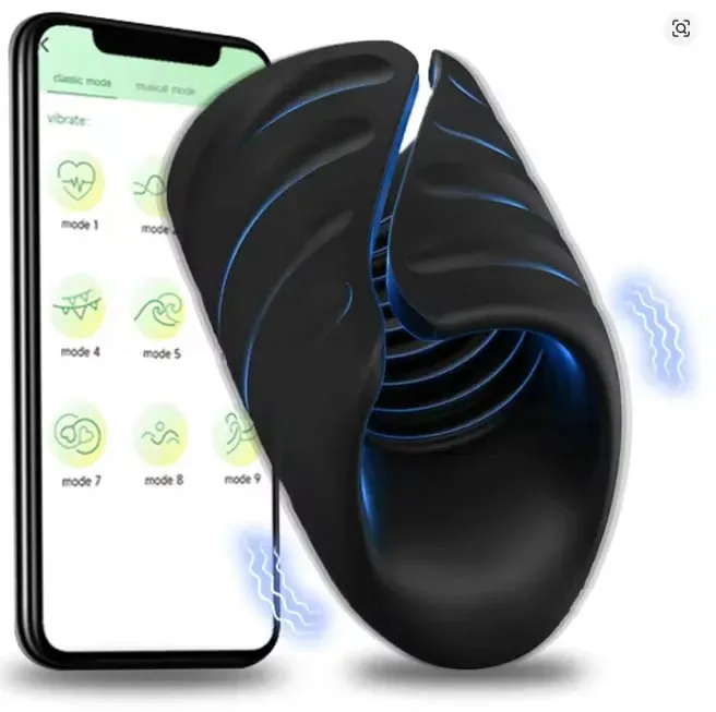 Masculino glans massageador beliscar pênis treinamento estimulador vibrador para ejaculação atraso treinamento vibrador adulto brinquedos sexuais para homem