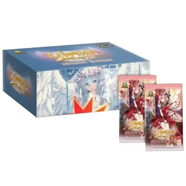 New Goddess Story Card Fufeng Chapter Colorful FlashCard Anime Character Collection Card Games Toys Child Gifts