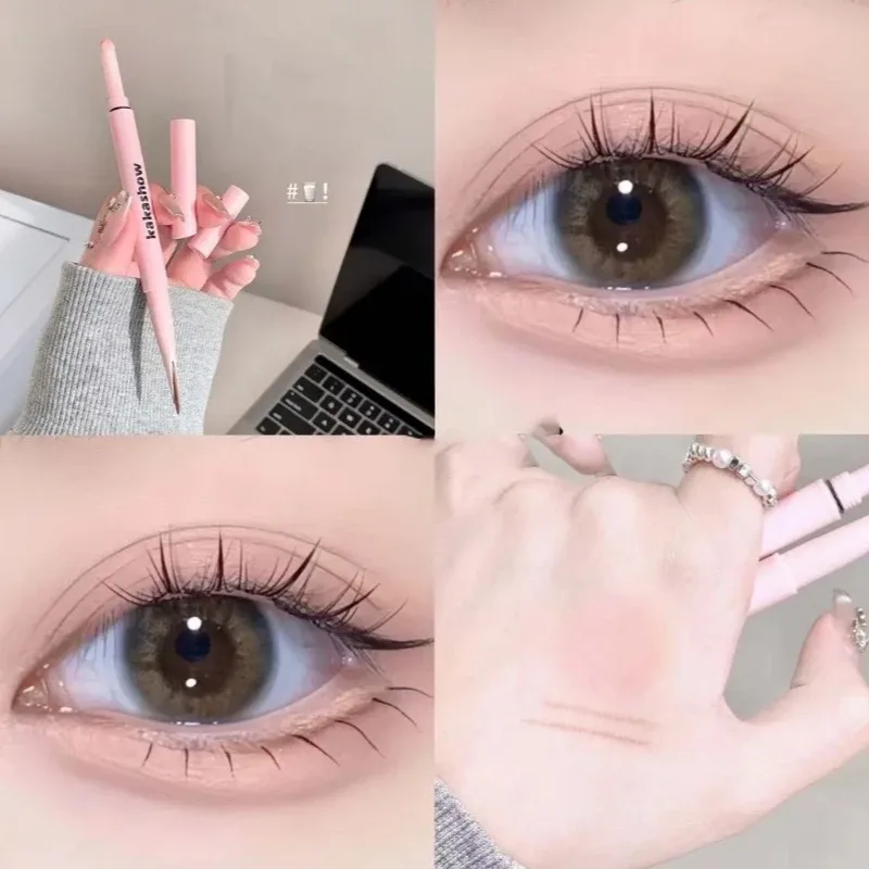 Double-end Lying Silkworm Eyeliner Shadow Highlight Glitter Matte Aegyosal Pen Natural Long Lasting Brightening Cream Eye Makeup — image 12