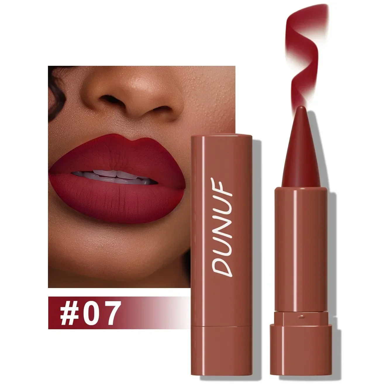 9 Colors Gradient Lip Liner Matte Black Brown Velvet Lipstick Waterproof Non Sticky Contouring Tint Lipliner Crayon Lip Makeup