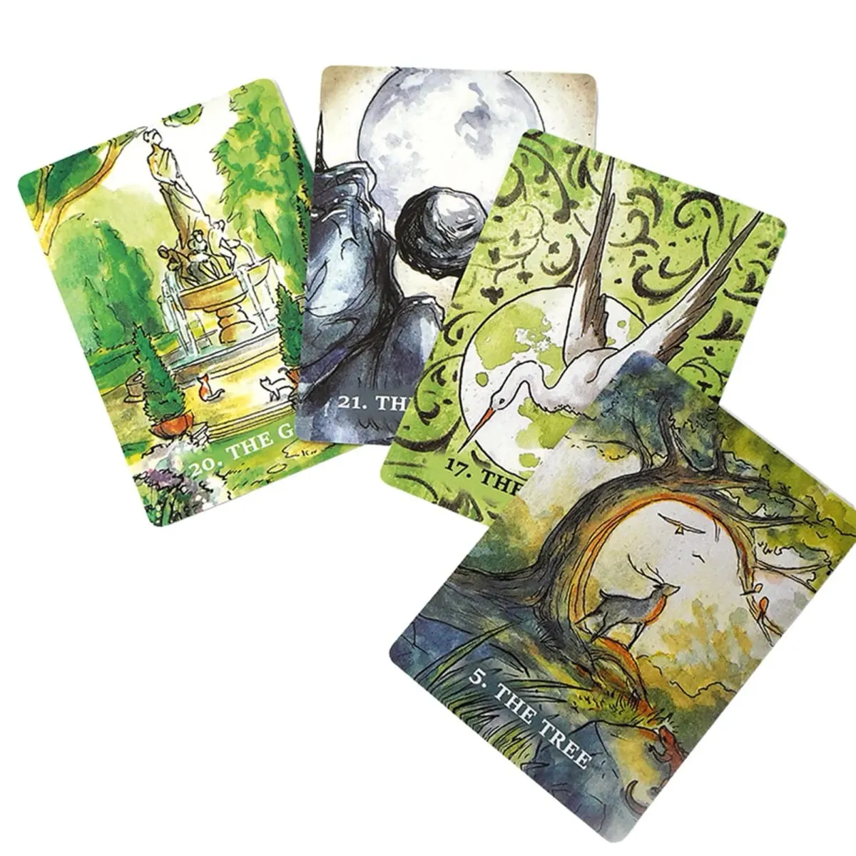 9*6cm The Paper Oracle Lenormand Deck 36 Pcs Cards