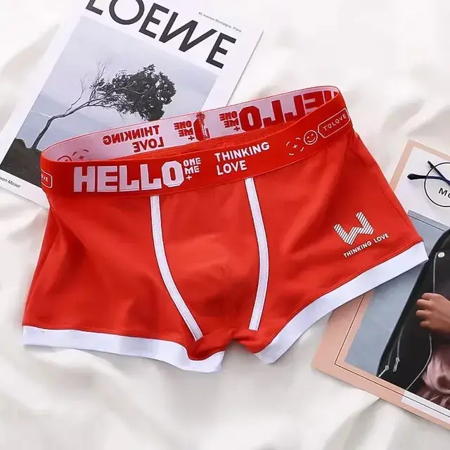 1/4 bitar Herrunderkläder Bomull Boxershorts Herrunderkläder Boxerbyxor Andas U Konvex Herrunderkläder Sexiga Plus Size — image 15
