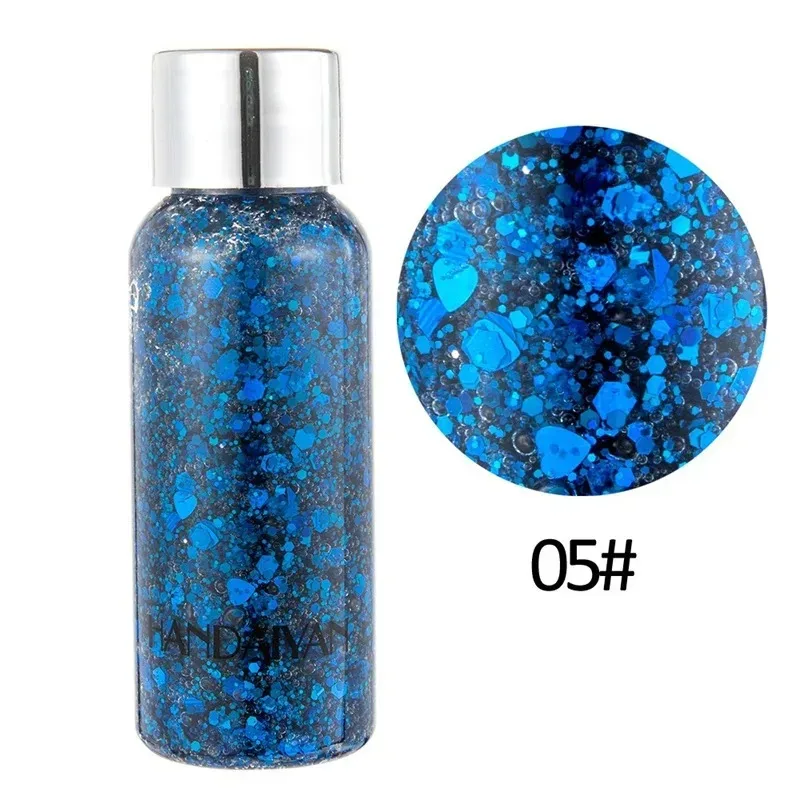 Eye Glitter Body Face Glitter Gel Art Waterproof High Gloss Shine Glitter Multifunctional Makeup Painting Brighten Stage Makeup