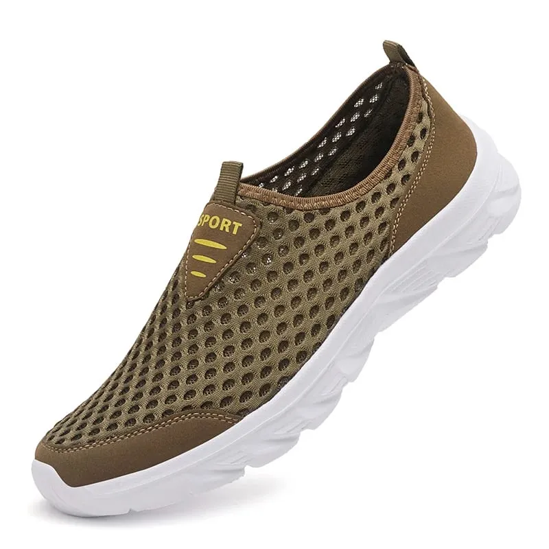 New 2026 Men Running Shoes Breathable Outdoor Sports Shoes Lightweight Sneakers for Man Comfortable Athletic Training Footwear