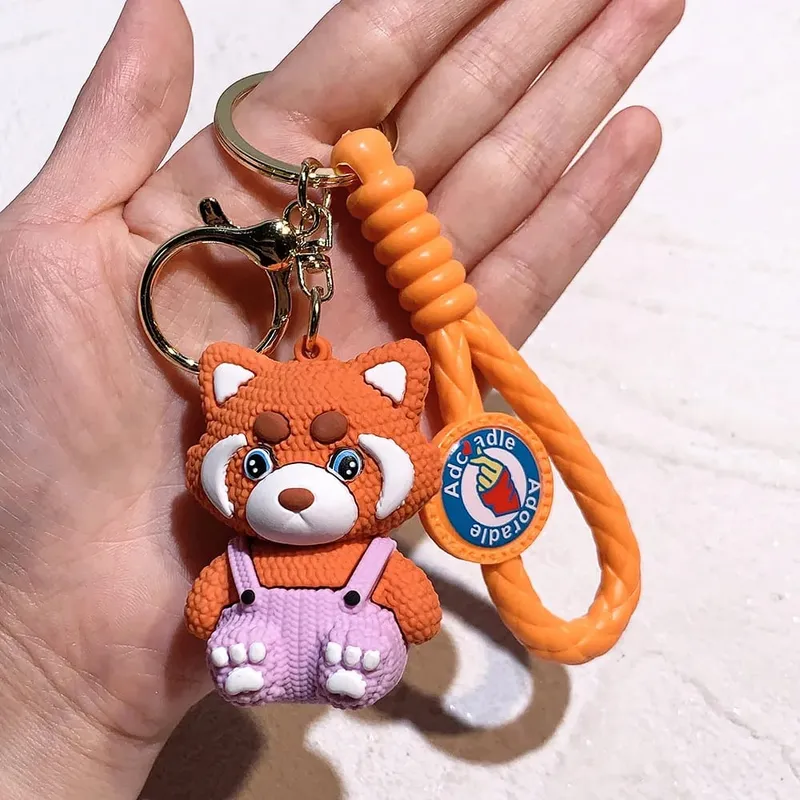 Anime Dragon Ball Keychain PVC Cartoon Cartoon Figure Trunks Son Goku Piccolo Buu Vegeta Figures Key Chain Keyring Bag Decor