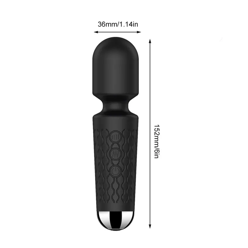 Powerful Clitoris Stimulation Adult Personal Silicone Sex Toy Magic Av Wand Massager Dildo Masturbator Vibrator For Women Female