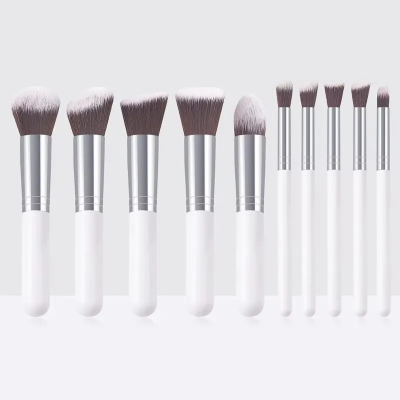 8pcs Makeup Brush Kit Soft Synthetic Hair Make Up Brushes Foundation Blush Eyeshadow Cosmetic Makeup Tools — image 30