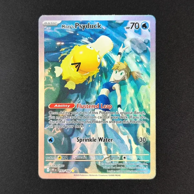 tcg การ์ดภาษาอังกฤษ SV10 SV09 Destined Rivals Team Rocket's Mewtwo Cynthia's Garchomp Ethan's Ho-Oh Trading Card Game — image 15