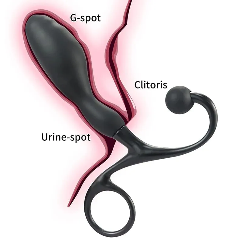 Silicone Anal Plugs Trainer Prostate Massage Butt Plugs Anal G-spot Clitoral Stimulation Anal Trainer Adult Products Sex Toys