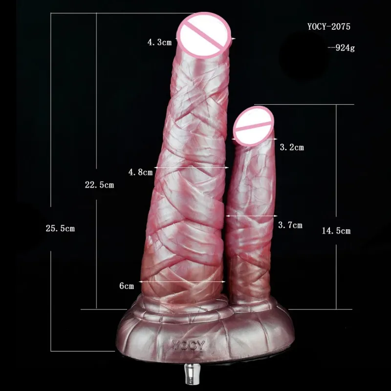 Vibrador de cavalo vac-u-lock para máquina de sexo, pênis de silicone/vac, plugue anal grande, masturbador adulto, estimulador de clitóris, brinquedos sexuais