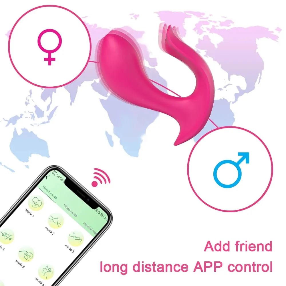 APP Control Dildo Vibrator for Women Vaginal Stimulate Wireless Vibrator Wear Vibrating Panties for Couple Adult Sex Toys