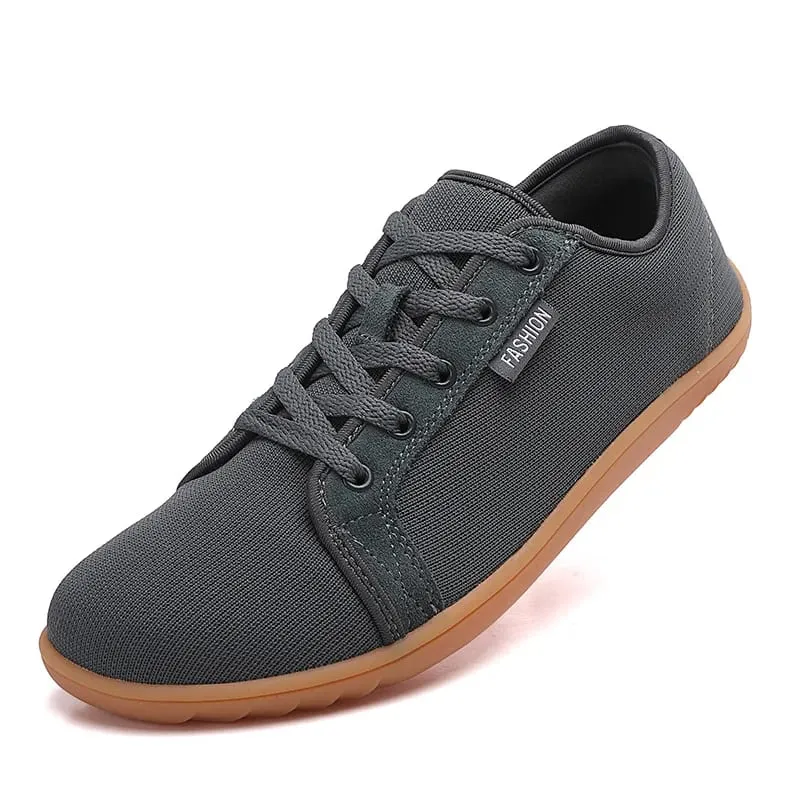 Men's Wide Barefoot Sneakers Walking Sneakers Comfortable Running Shoes Lightweight Breathable Hiking Sneaker Fashion Shoes