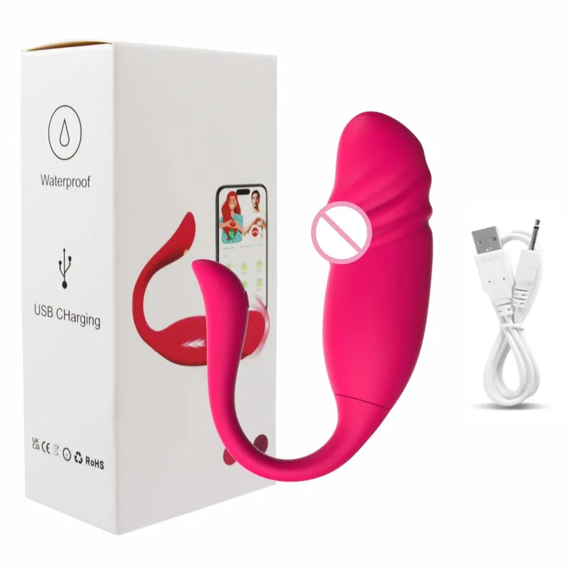 App Remote Control G Spot Vibrators Long Distance Thrusting Vibrating Egg Clitoral Stimulator Sexual Pleasure Sex Toys for Women