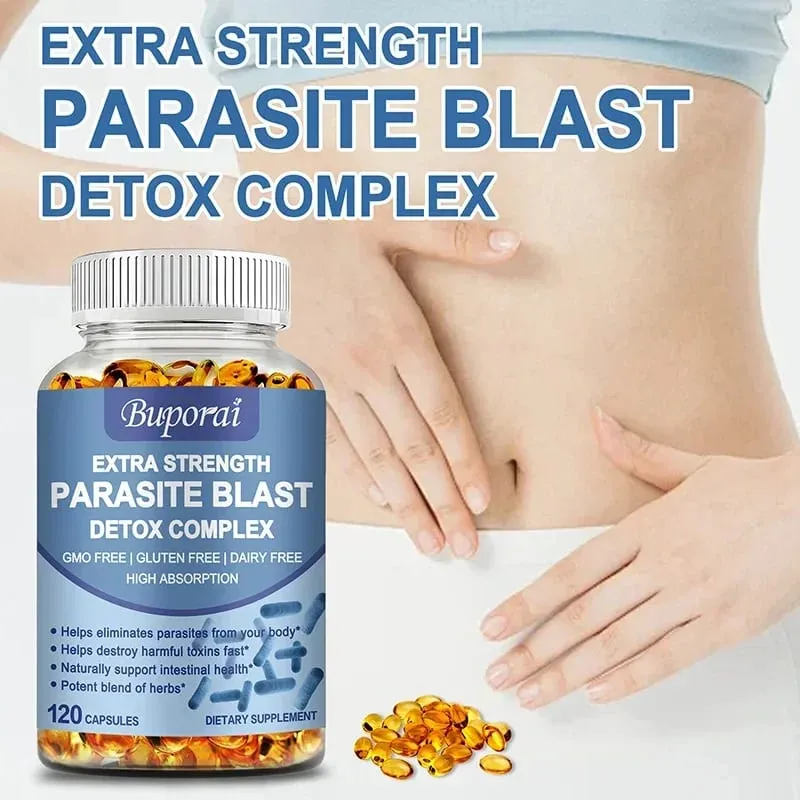 Parasite Blast Detox Complex – fördert die Darmgesundheit, den Stoffwechsel, die Verdauungsgesundheit und verbessert das Immunsystem — image 4