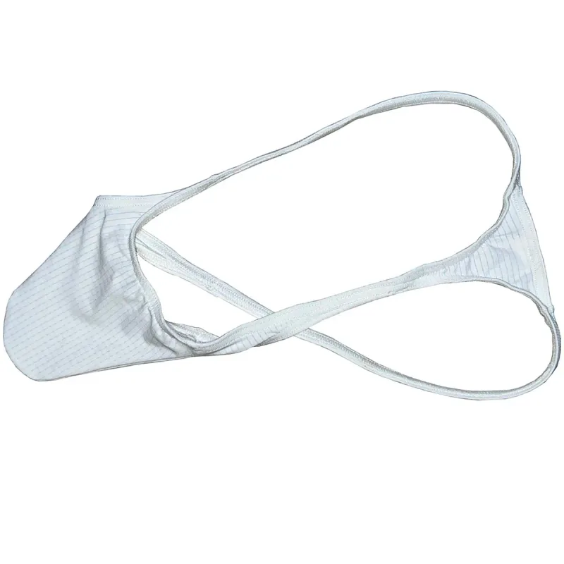 Men's Underwear Thong Contour Pouch Tangas Rise Cheeky Underpants Low Rise Beach Briefs Bikini Single Layer Quick Dry Silky