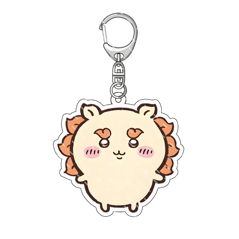 yiji Pendant Anime Comic Acrylic Peripheral Keychain Hachiware Usagi Cute Pendant Bag Hanging Decoration Decoration