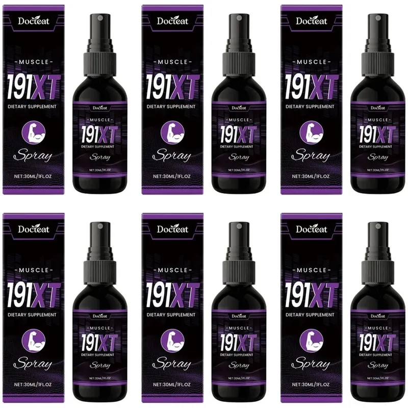 191XT muskelspray med vitamin B3 L-arginin og Tribulus terrestris ekstrakt for muskelstøtte udholdenhed 30 ML — image 12