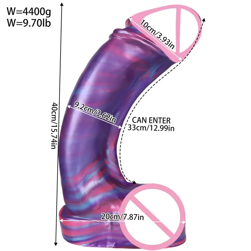Super Huge Dildo Women Masturbation Penetration Anal Super Large Dick Anal Plug Expander Thick Penis Adult Sex Toys Dildos 18+ — image 8