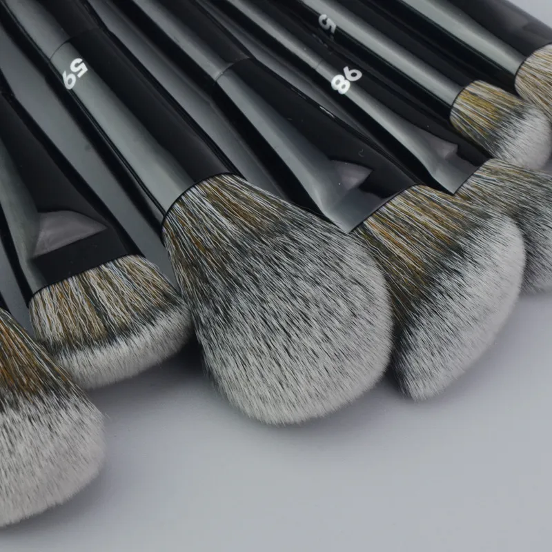 SEP Black Series Makeup Brushes Powder Foundation Concealer Blusher Bronzer Eye Shadow Eyebrow Eyeliner Sculpting Brush Gift